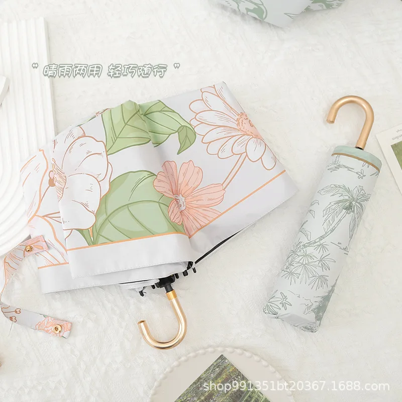 Солнцезащитный Зонт с защитой от УФ-лучей и блеском двойного назначения