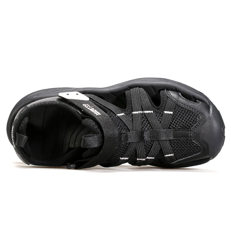 HUMTTO Breathable Shoes for Women Ladies Platform Flat Round Toe Woman Sandals 2023 Summer Luxury Designer Women's Barefoot Shoe