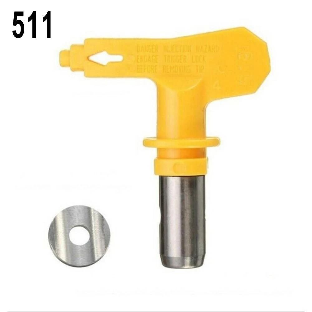 

Airless Spray Tip Nozzle Spray Tip Tungsten Steel Paint Sprayer Tool 511-531 Spray Tip Coating Latex Paint Putty