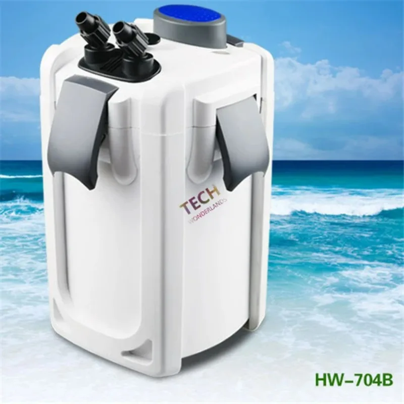 

SUNSUN HW-704A HW-704B фильтр для аквариума с УФ-лампой, внешний фильтр для аквариума