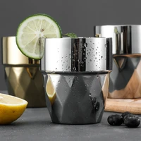 300ml 304 stainless steel beer mug anti scalding coffee cup creative coffeeware tumbler drinkware water cup bar utensils