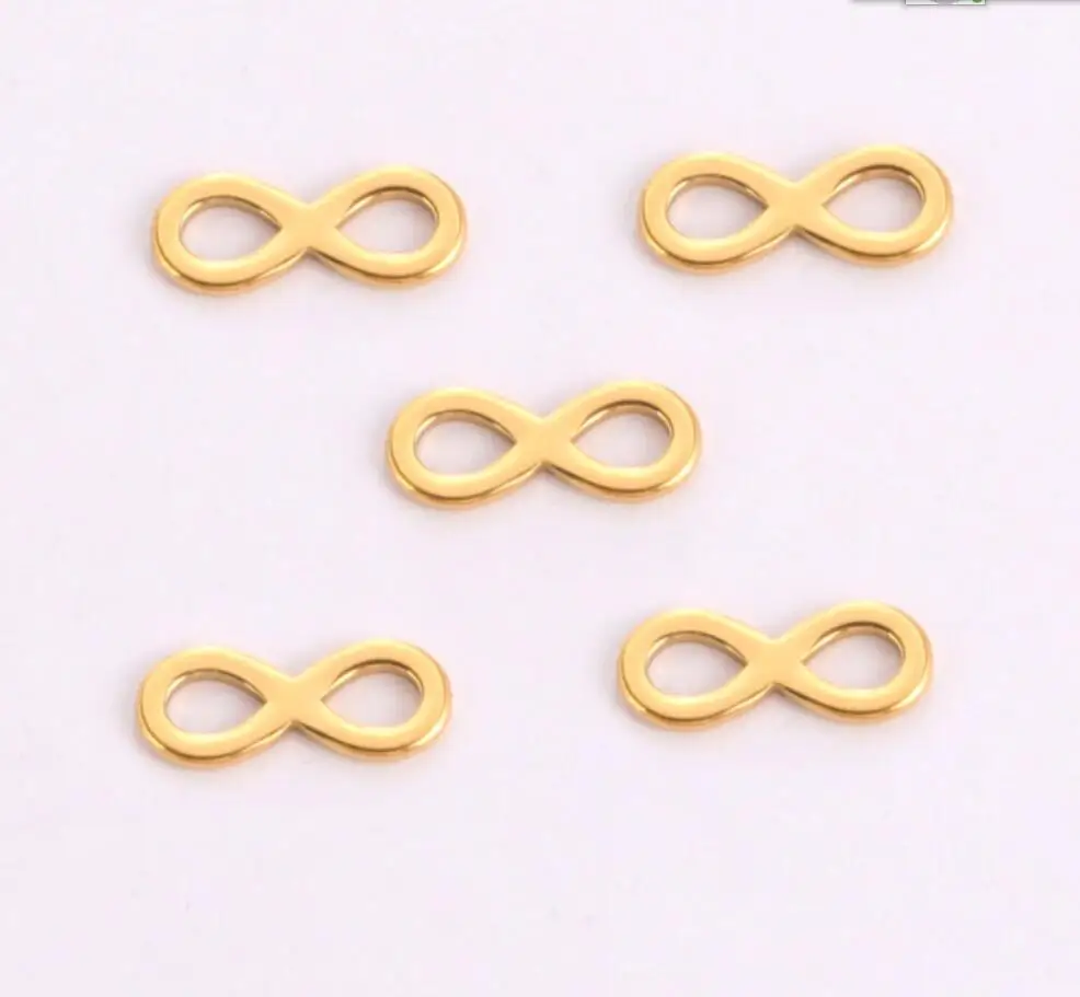 20 шт. нержавеющая сталь бесконечная 8 форма подвески разъемы застежка для DIY