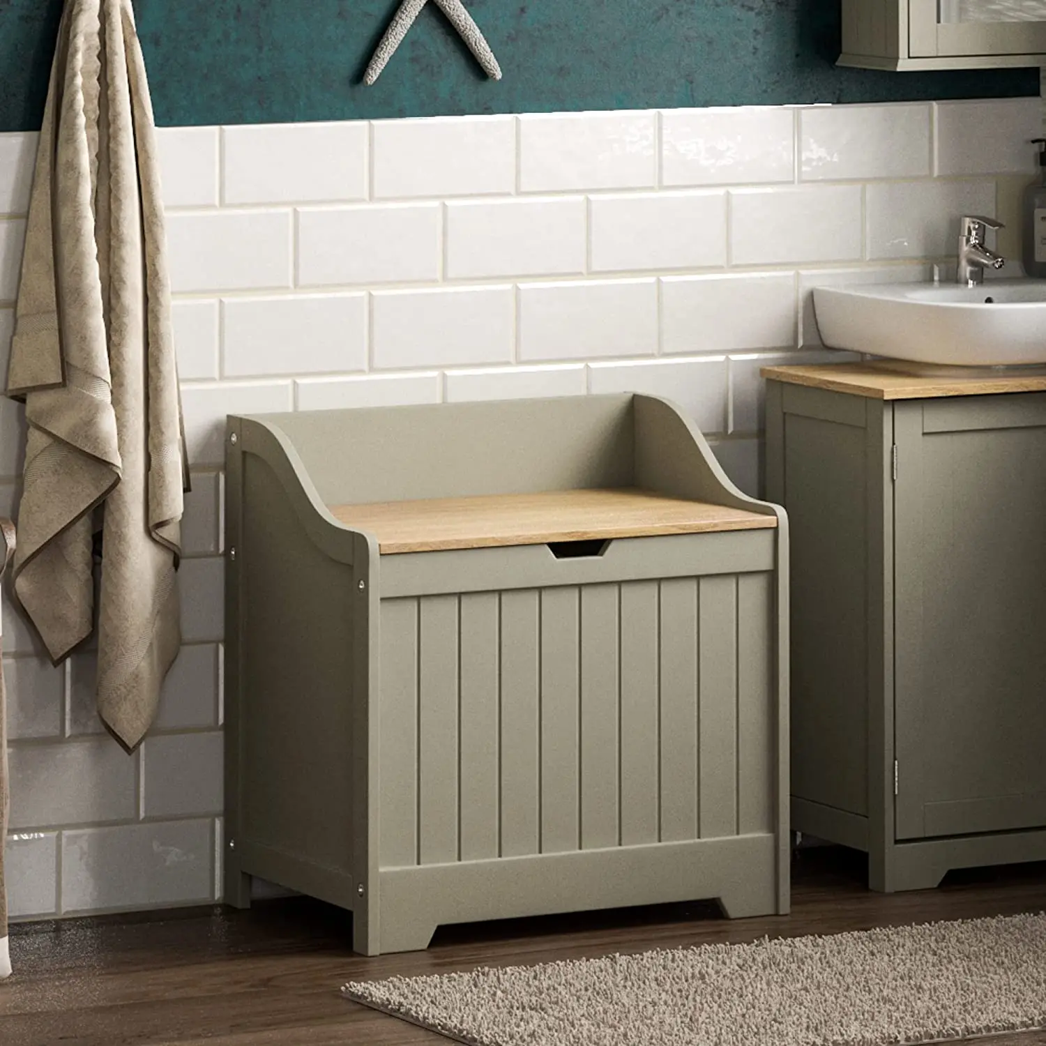 Фото Badezimmer W а также Schrank Lagers Chrank Brustkorb Holzkorb Einheit Mit Bambus Platte Für Badezimmers Chrank №1