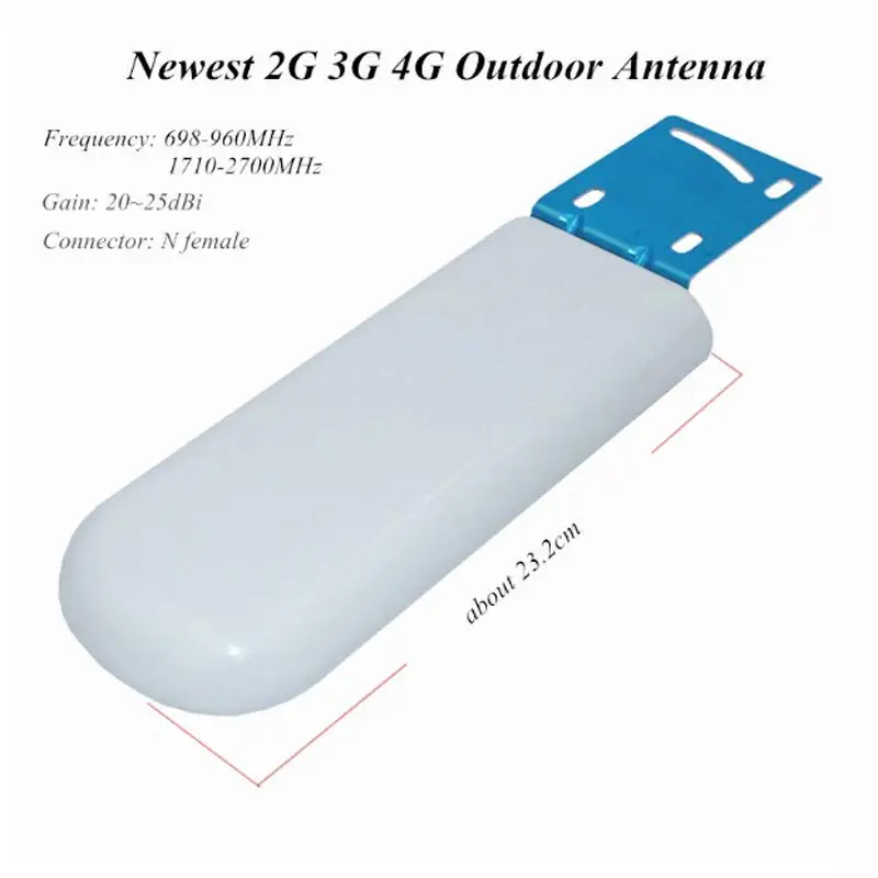 698-2700MHz 2G 3G 4G LTE Outdoor Wall Mount Signal Booster Antenna High Gain