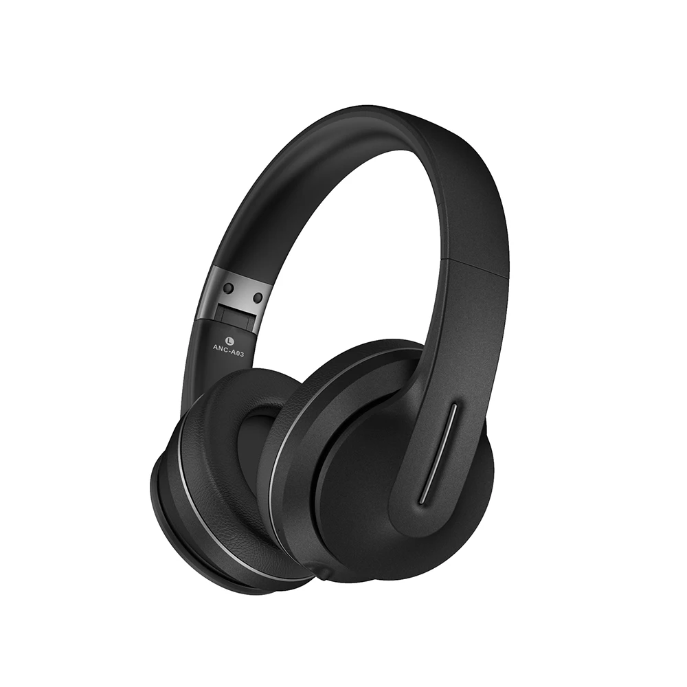New Bluetooth headphones active noise canceling wireless and wired headphones with microphone headphones deep bass headphones enlarge