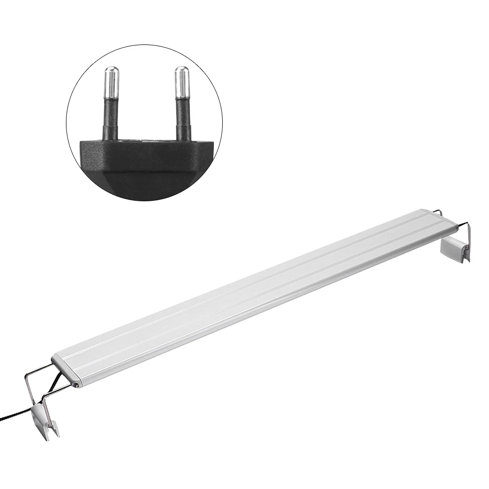 

13W High Bright LED Lamp With Extensible Bracket Plant Light For 50-60cm Fish Tank Aquarium Lighting EU Plug 200-240V