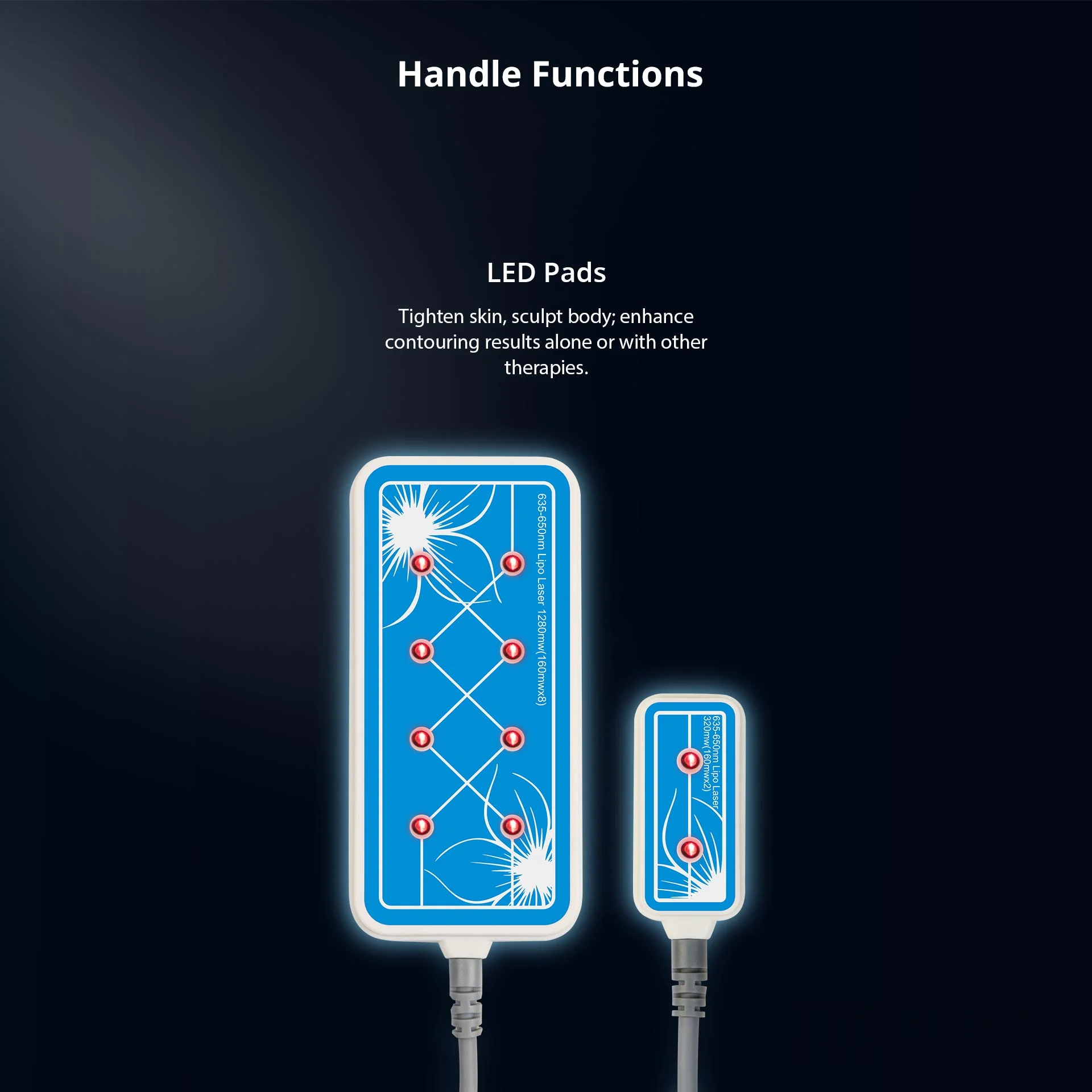 Домашнее использование 160 МВт 635 нм-650 нм горячий липо-лазер LLLT липолиз 14 подушечек
