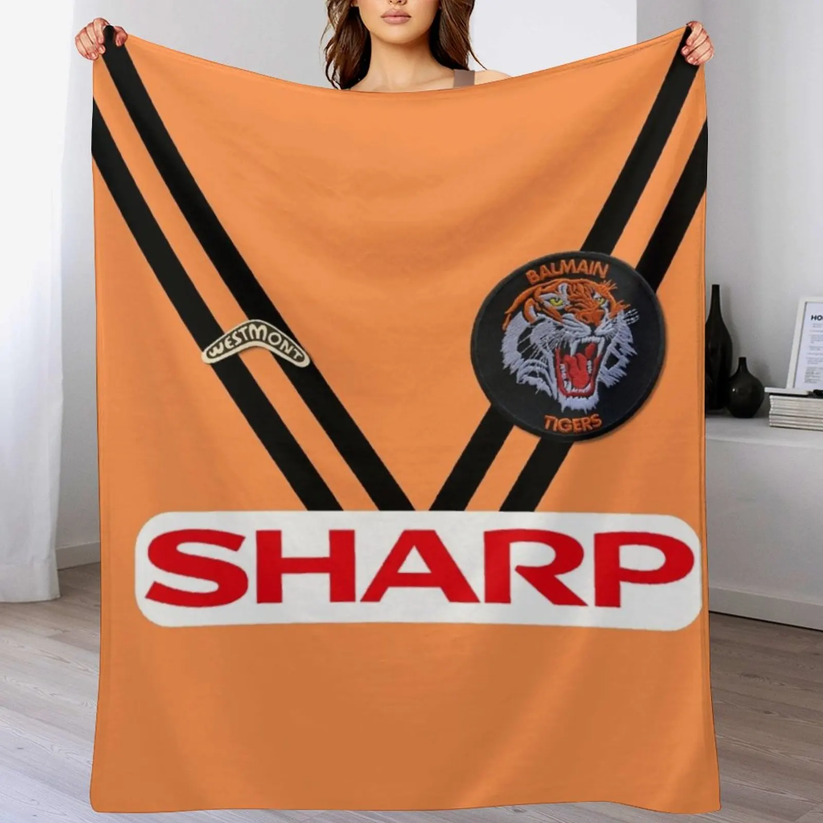 BALMAIN TIGERS 1981 плюшевое одеяло