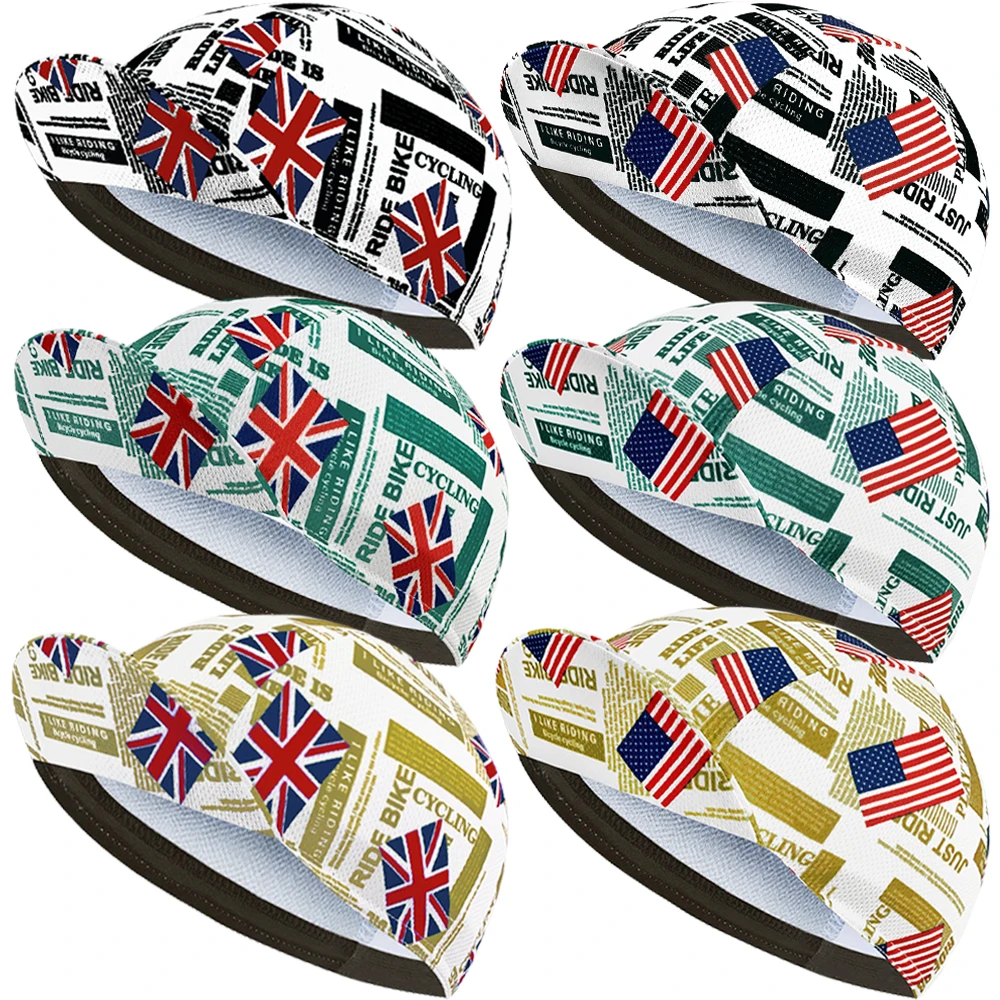 Новая велосипедная кепка впитывающая пот полиэстер поп унисекс несколько цветов