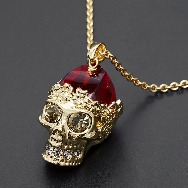 

Long necklaces European and American punk trend personality sweater chain gold plated ornaments