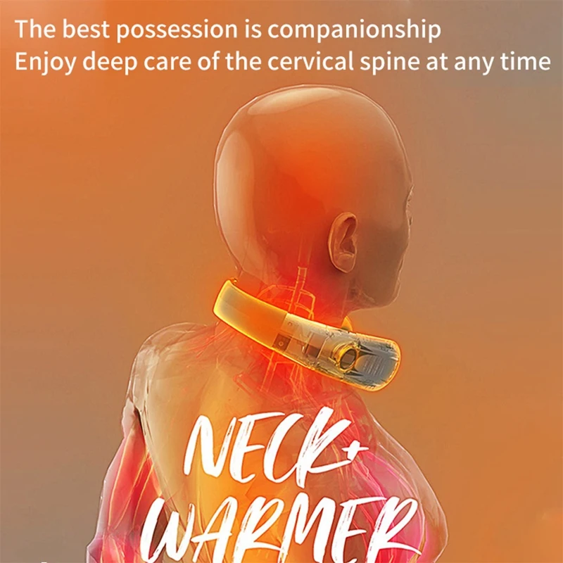 Перезаряжаемая грелка для рук подвесная шея теплая сокровище USB-банк питания