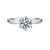 exquisite silver color ring with white cubic zirconia fashion versatile accessories for women high quality new jewelry