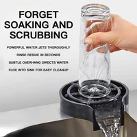 automatic cup washer faucet glass rinser for kitchen sink glass rinser cleaning sink accessories glass washing machine