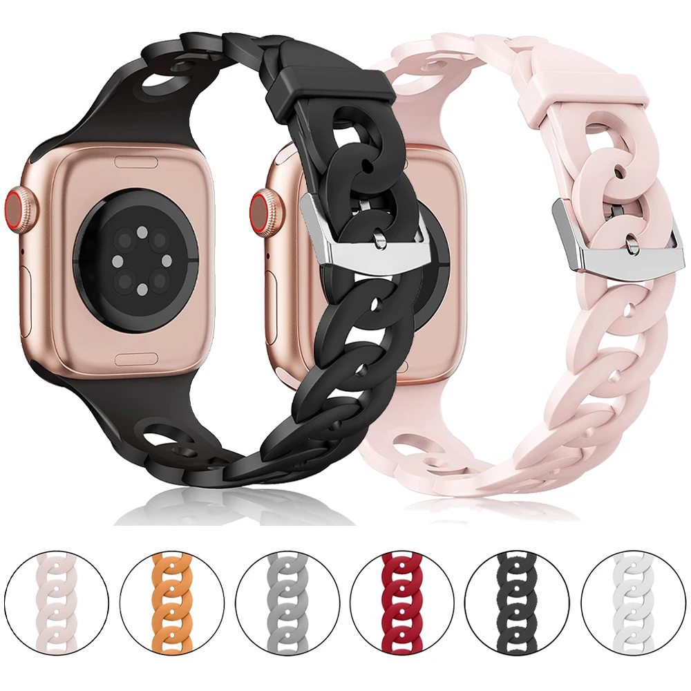 

Ремешок силиконовый для Apple Watch 1/45/42/44/38/40 мм