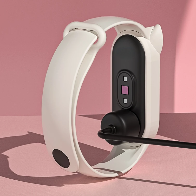 Cute Strap For Xiaomi Mi Band 7 6 5 4 Cartoon Cat Ear Case Silicone Band Replacement Belt for MiBand6 Miband5 Miband7 Wristband