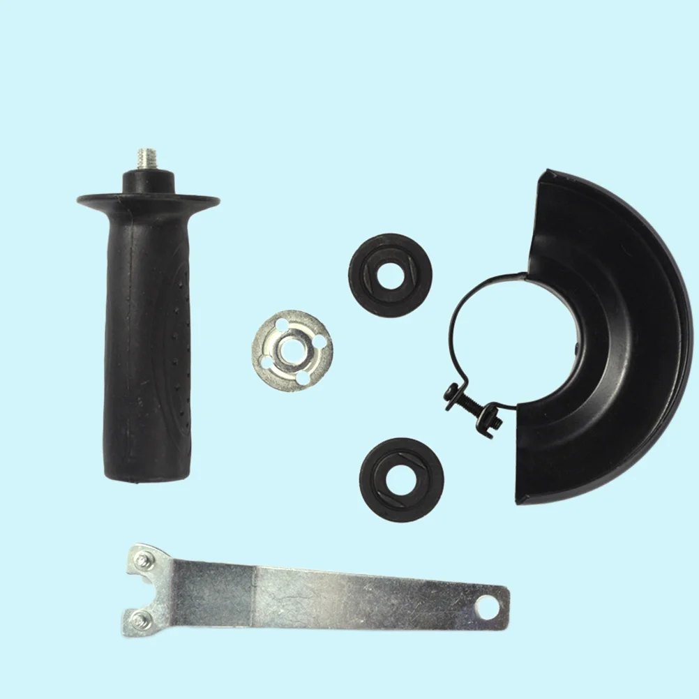 

6 Pcs Angle Grinder Accessories Wrench Metal Lock Nut Shield Cover Drill Conversion Angle Grinding Tool for