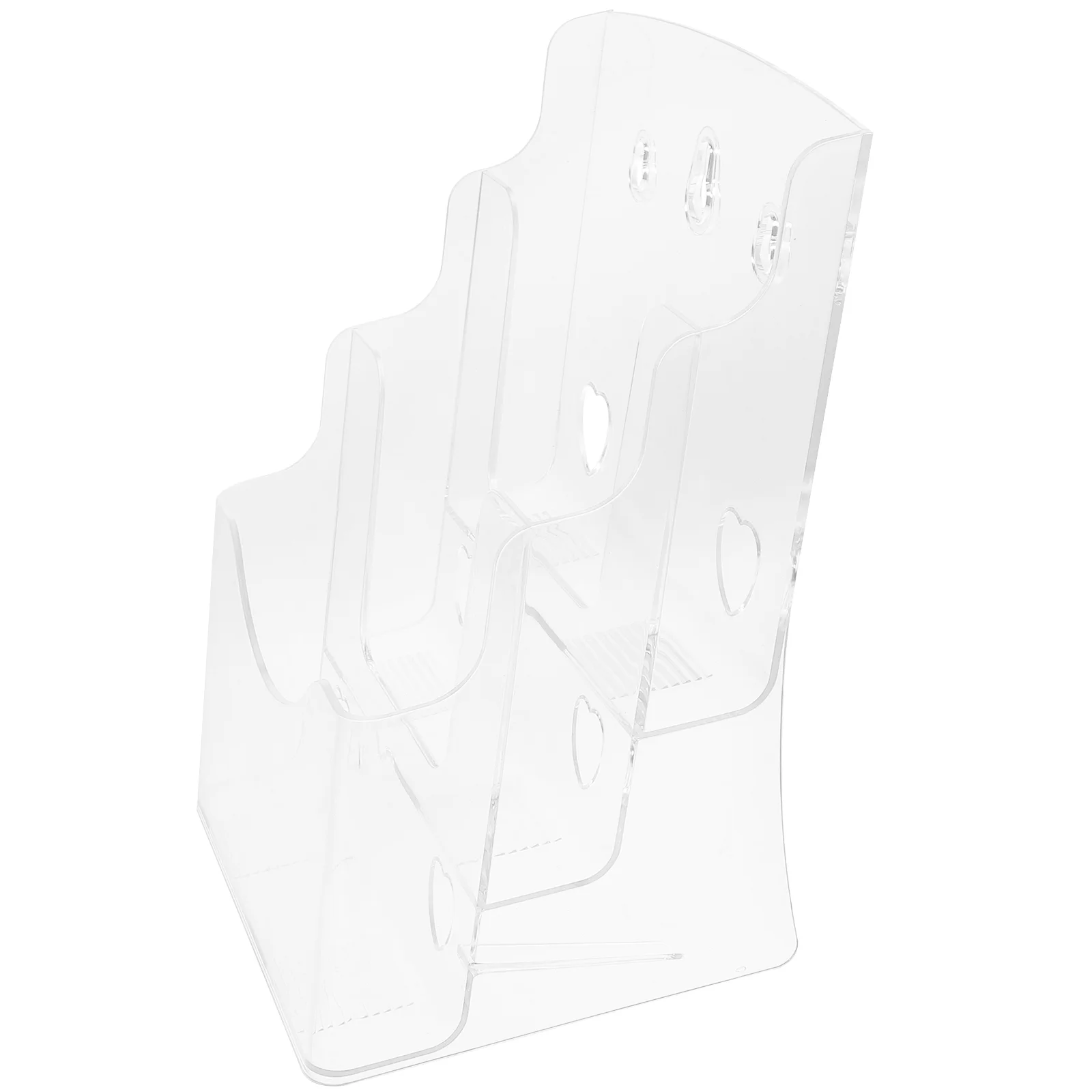 Стенд для наклеек складное крепление держатель брошюр акриловая брошюра