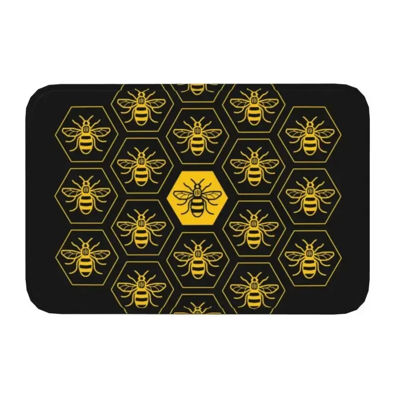 Напольный коврик с Пчелой нескользящий 40 х60 см