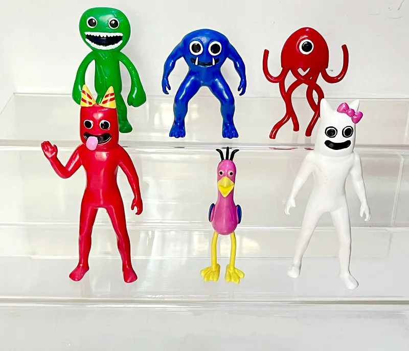 

6pcs/set Garten of Banban Garden Monster Figures Dolls Kids Toys High-quality Children Birthday Gifts Popular Anime Figure Toys