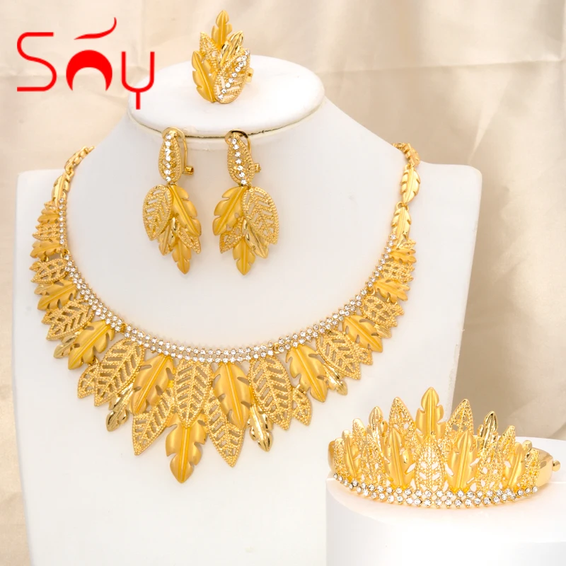 

Комплект ювелирных украшений sunryse для женщин, из колье и браслета, для свадьбы