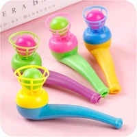 pipe ball party gifts colorful magic blowing pipe floating ball children toys party favors birthday present for kids