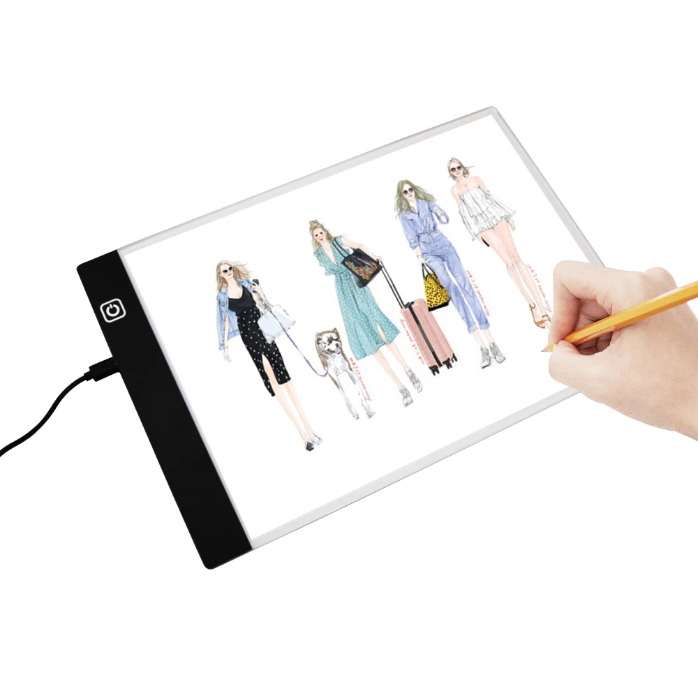 

Drawing Board Plotter Electronic Painting Drawing Board A4 Copy Board Sketch Painting Tablets for Writing Board Child Toys Gift