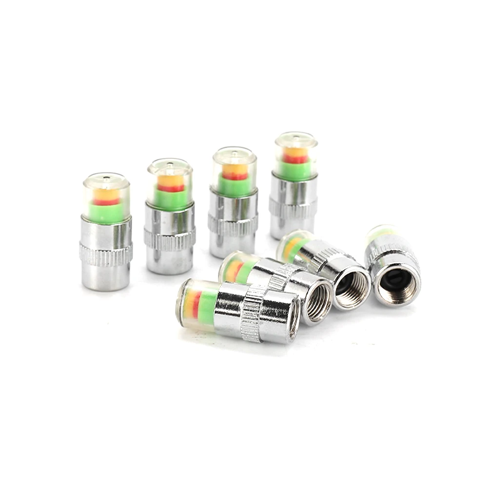 

Tire Pressure Indicator Valve Motorcycle Silver W/Sensor Indicator Eye Alert