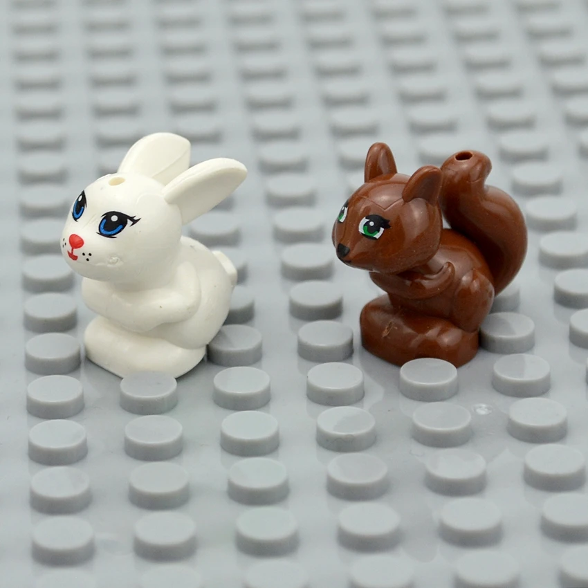 Город МОС Серия животных строительные блоки Чайка Пингвин дельфин маленькая