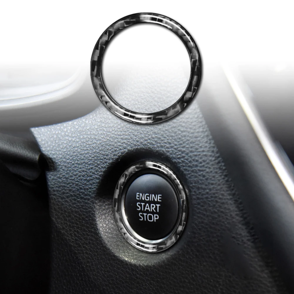 Car Styling Engine Ignition Start Stop Ring Case Sticker For Mercedes BMW all cars Button Decoration Switch Accessories Covers |