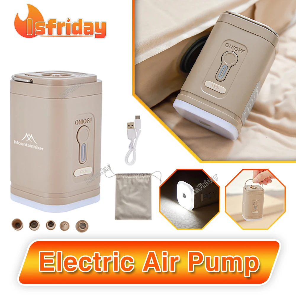 

3 в 1, беспроводной Электрический мини-насос с подсветкой