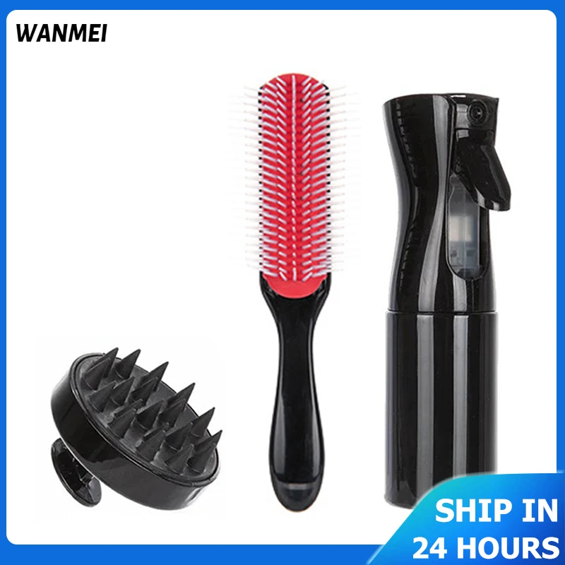 

3 шт./набор, парикмахерские щётки для распутывания волос