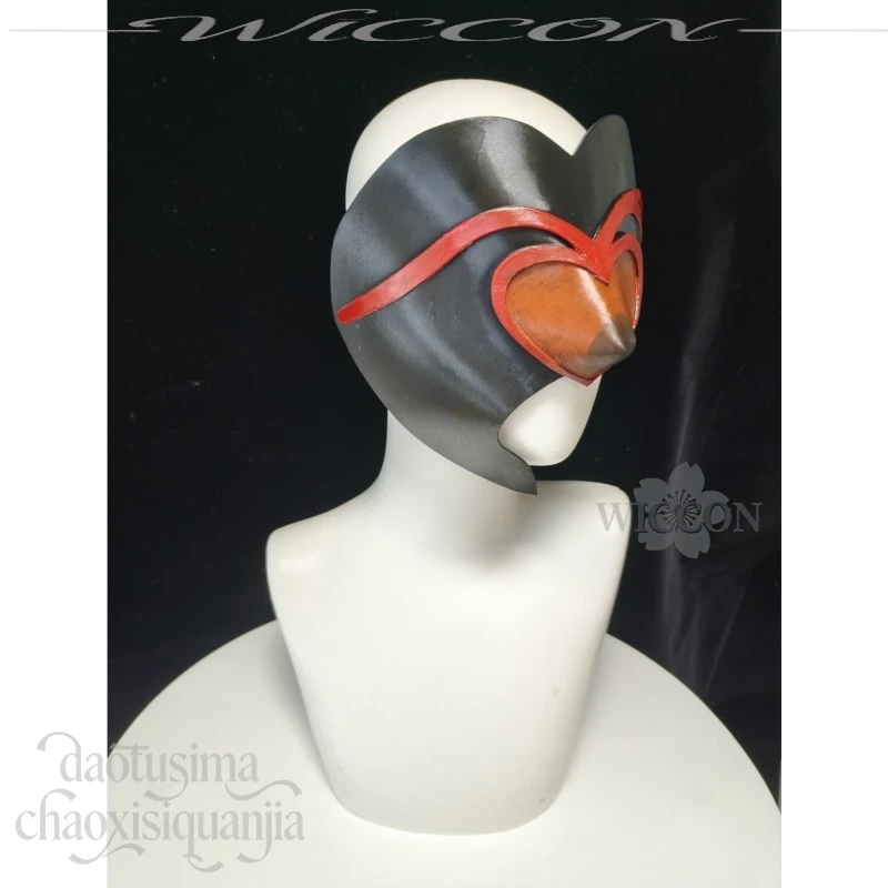 Фото Маска для косплея Alien Stage Zombiestage Mizi, 3D-печатная маска-сердце из PLA, аксессуар для аниме-ролевых игр, Хэллоуина, конвенций №1