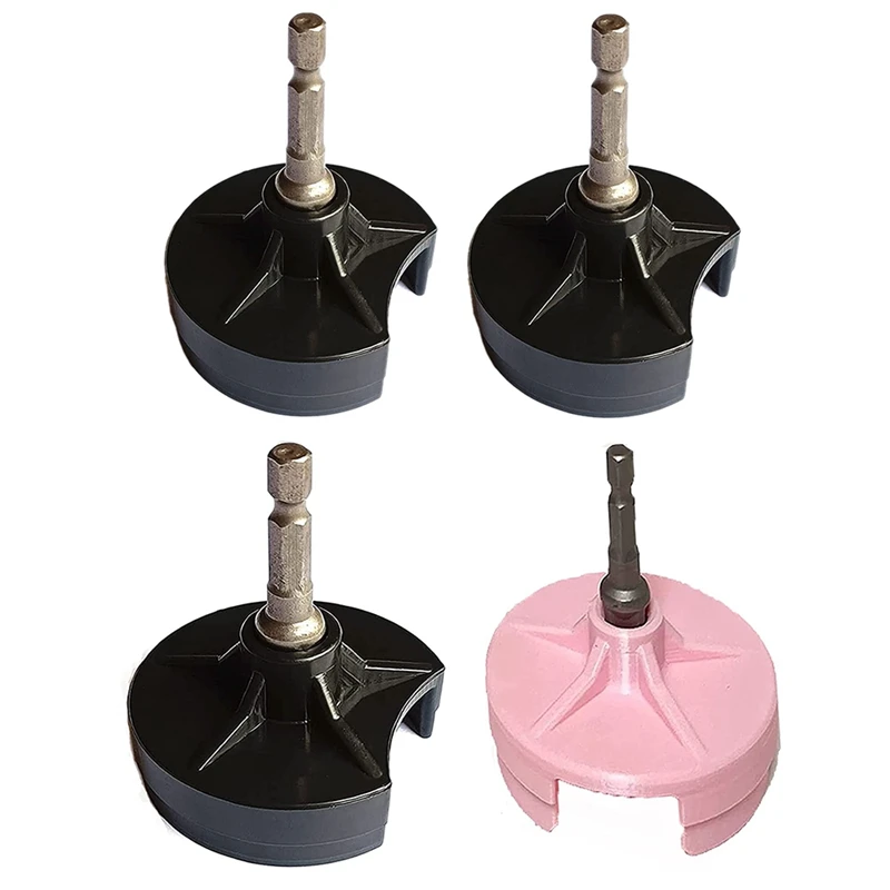 

2Pcs Knitting Machine Adapter With Hex Steel Bit Attachment For Drill Quick Knit Power Adapter