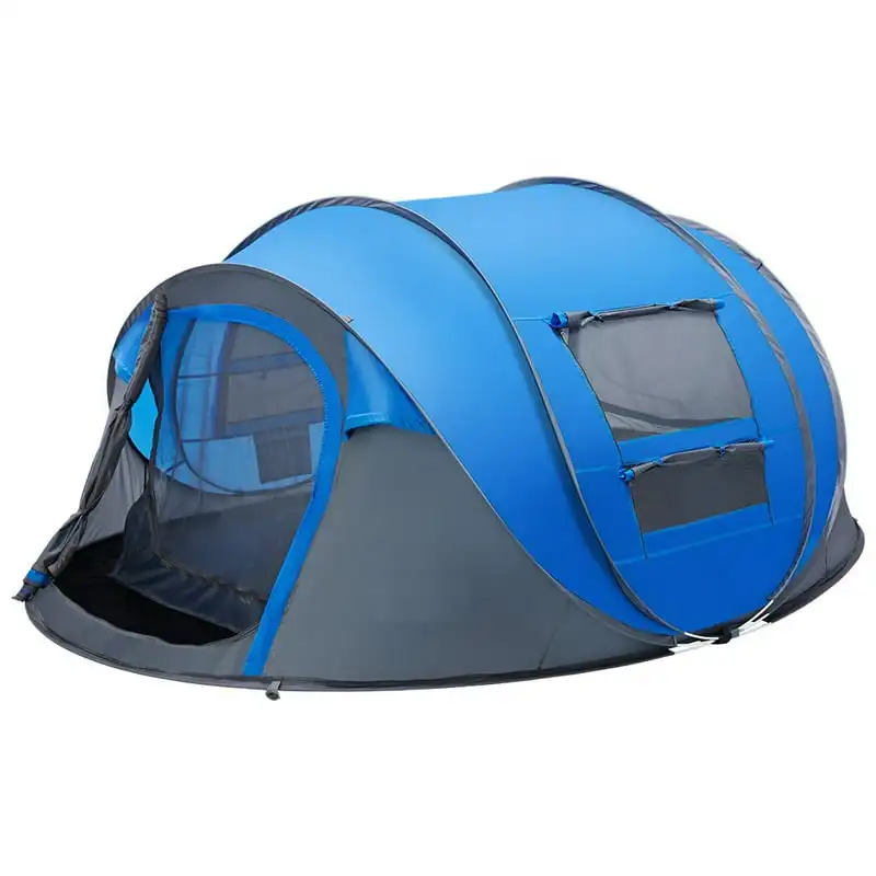 

Person Easy Tent Waterproof Automatic Setup 2 Doors- Family Tents for Camping Hiking & Traveling Carpa playa portatil envio gra