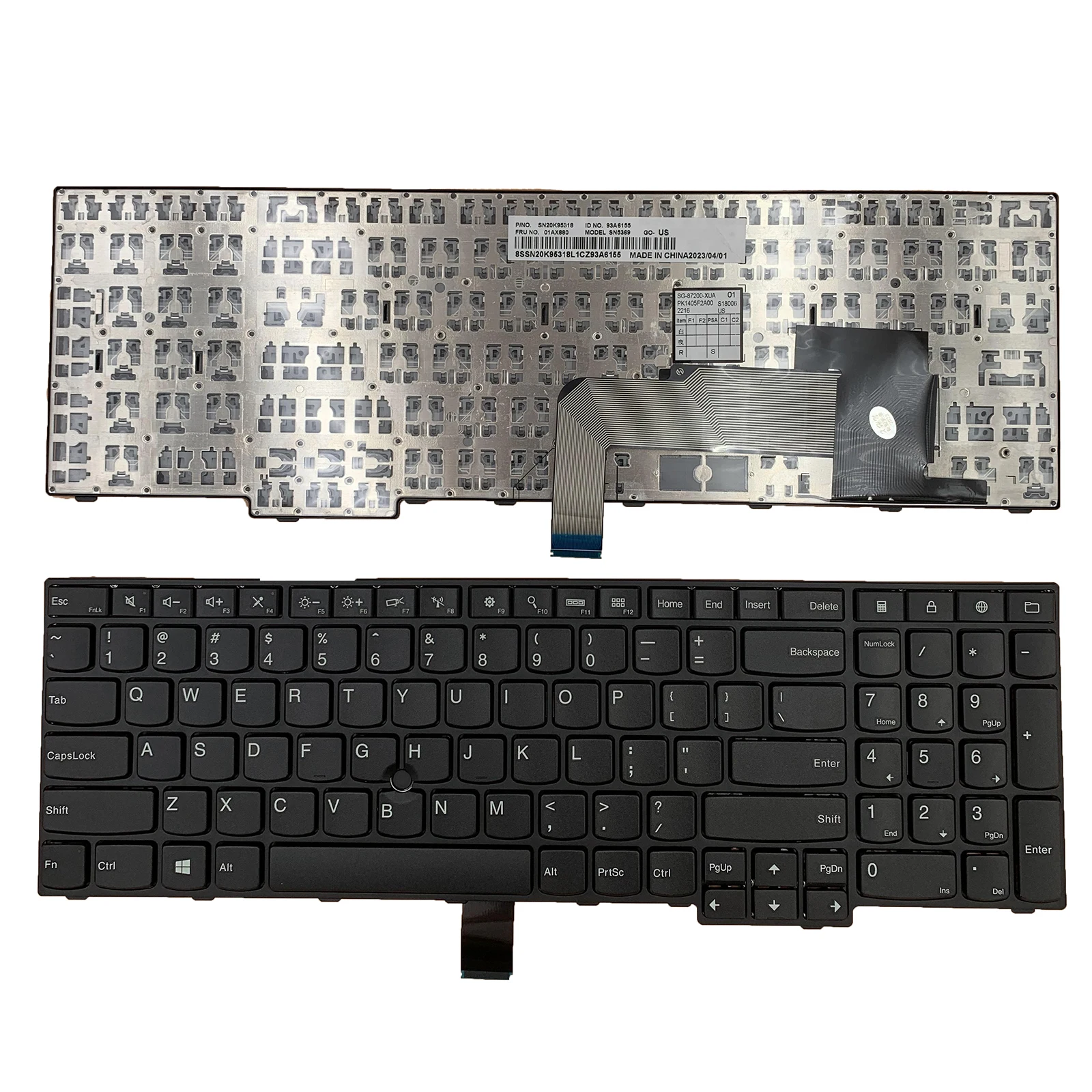 

US/RU/SP новая клавиатура для ноутбука Lenovo Thinkpad E550 E550C E555 E560 E560C E560P E565