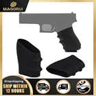 Резиновая рукоятка (Универсальная) полноразмерная, противоскользящая, подходит для моделей Glock17 19 20 26, S  W, Sigma, SIG Sauer, Ruger, Colt, Beretta