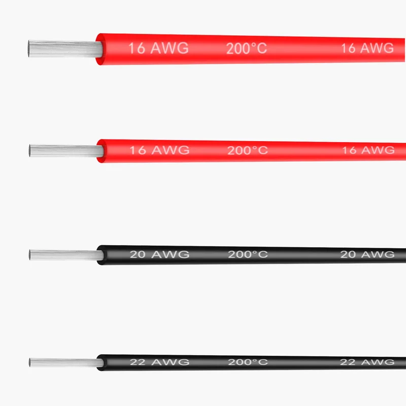 Термостойкий кабель провод мягкий силиконовый 14AWG 16AWG 17AWG 18AWG 20AWG 22AWG 24AWG 26AWG