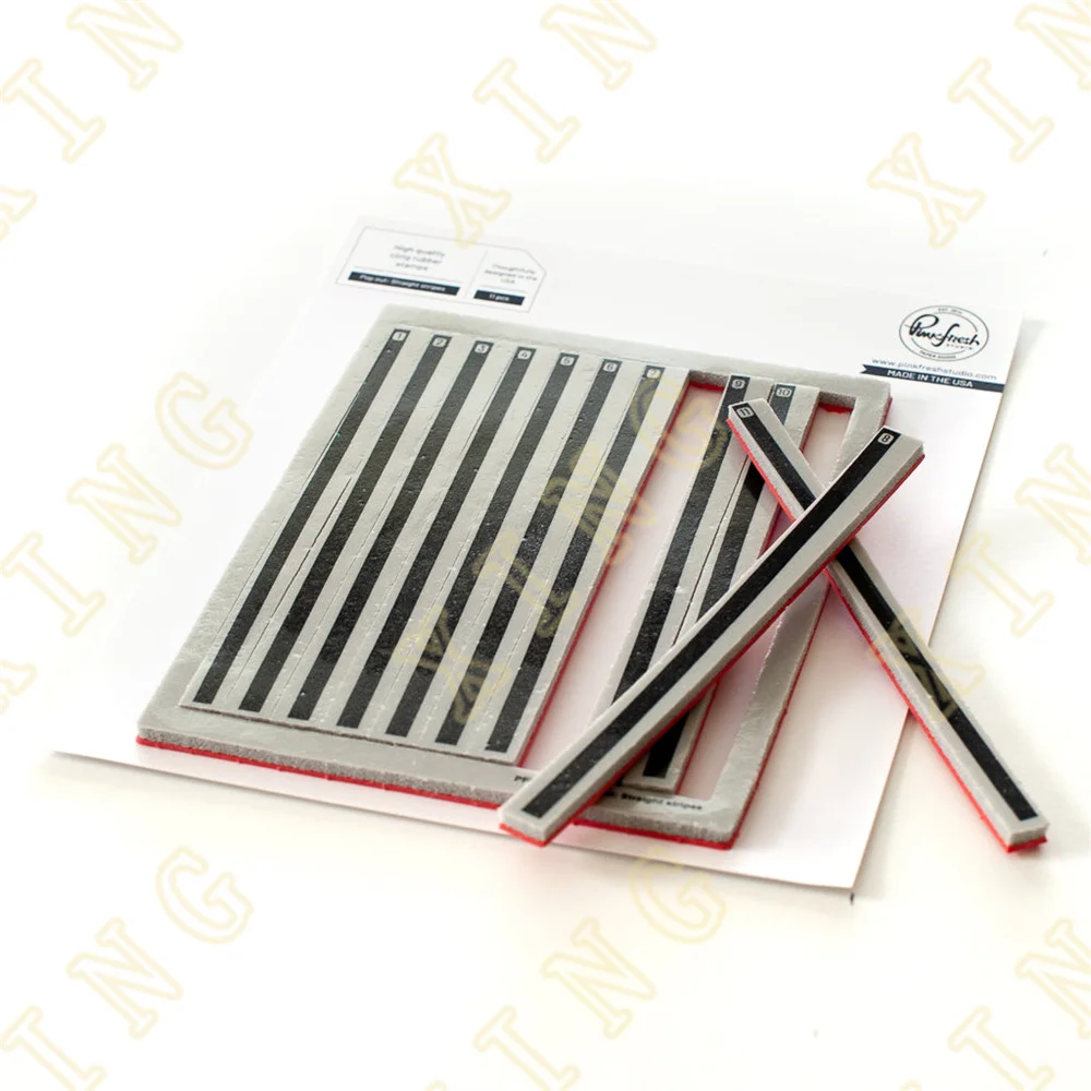 

Straight Stripes 2022 New Arrival Silicone Stamps Diy Scrapbook Diary Decoration Embossed Paper Card Album Craft Template