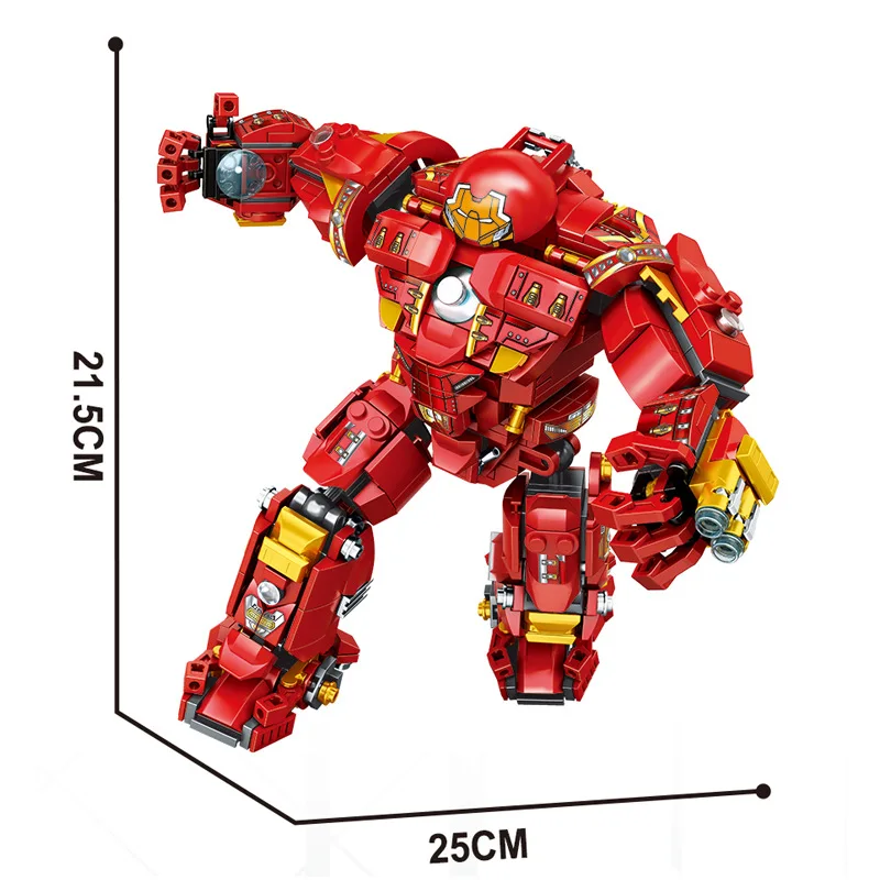 Супергерой Мстители модель MK44 Mecha фигурки MOC строительные блоки классические