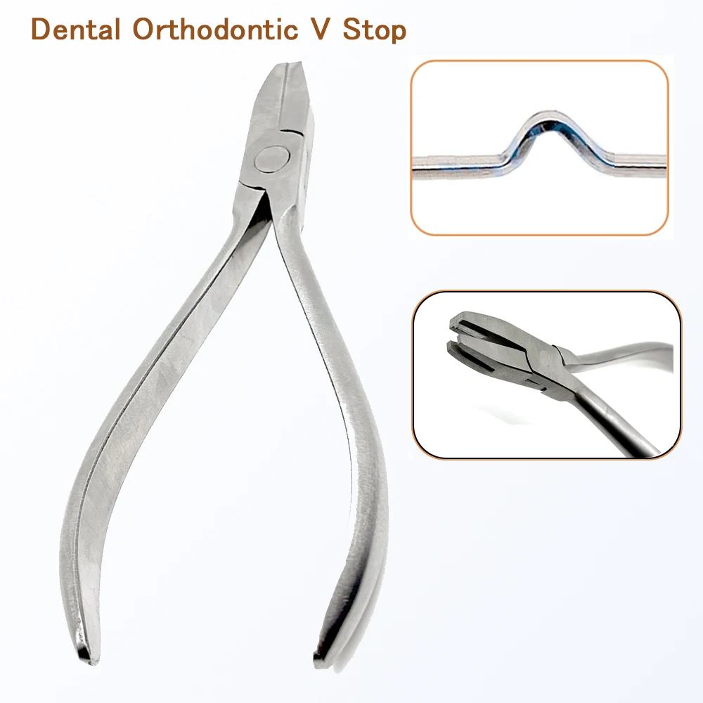 1 шт. Стоматологические Ортодонтические гибочные плоскогубцы V-стоп-петли