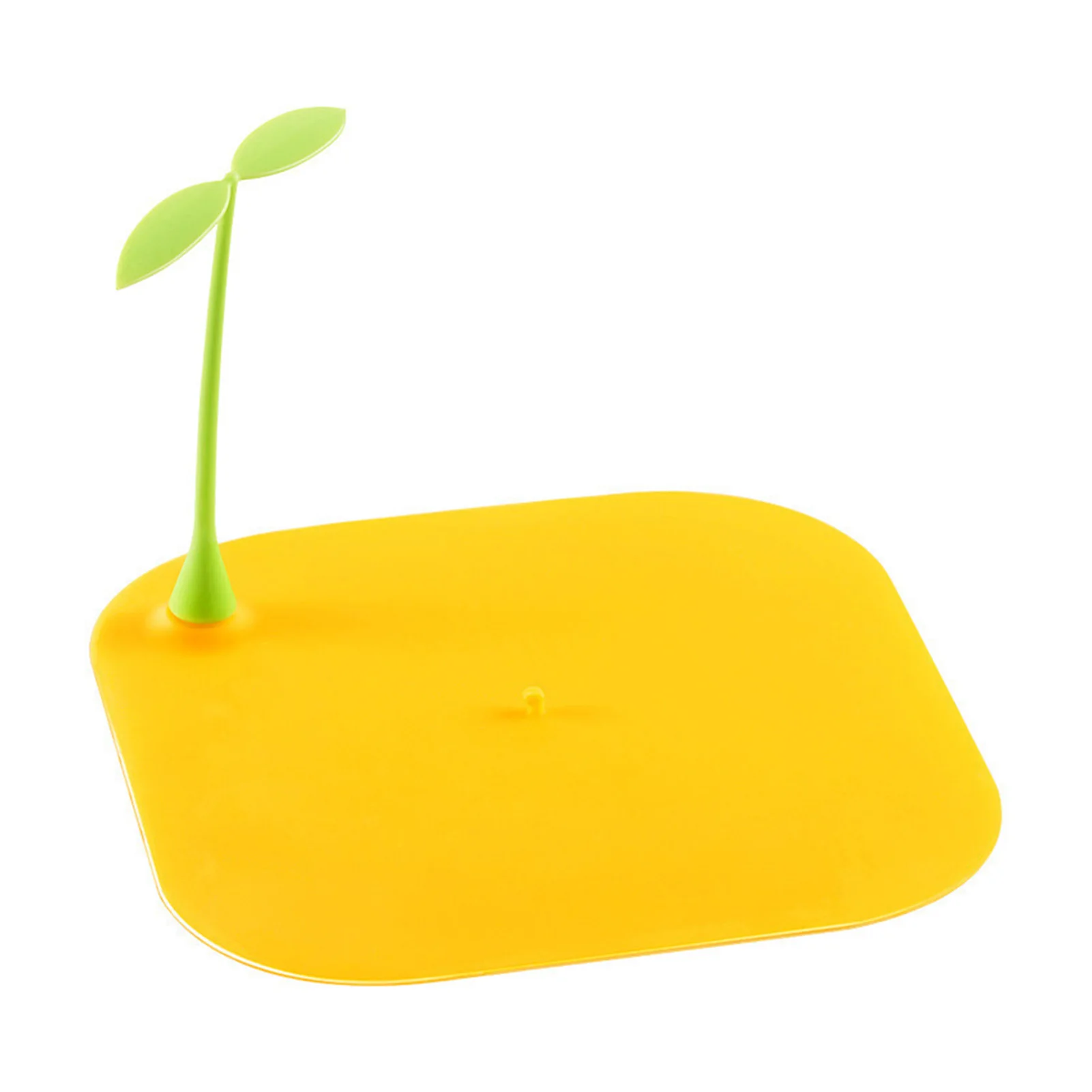 

Soft Silicone Kitchen Square Non Slip Durable Home Cute Floor Drain Cover Easy Clean Strong Suction Bean Sprout Handle Bathroom