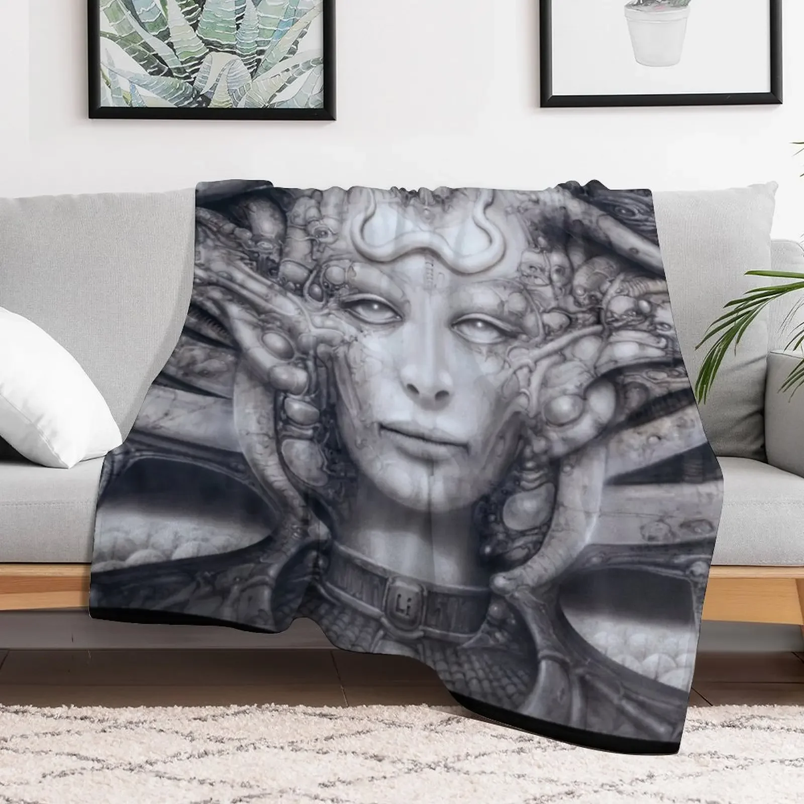 H.R. Giger - Li Мягкое плюшевое одеяло