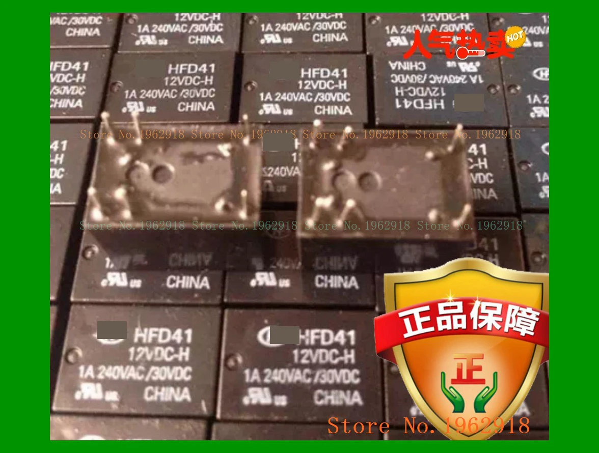 HFD41-12VDC-NS HFD41-12VDC-H 6 1A240VAC