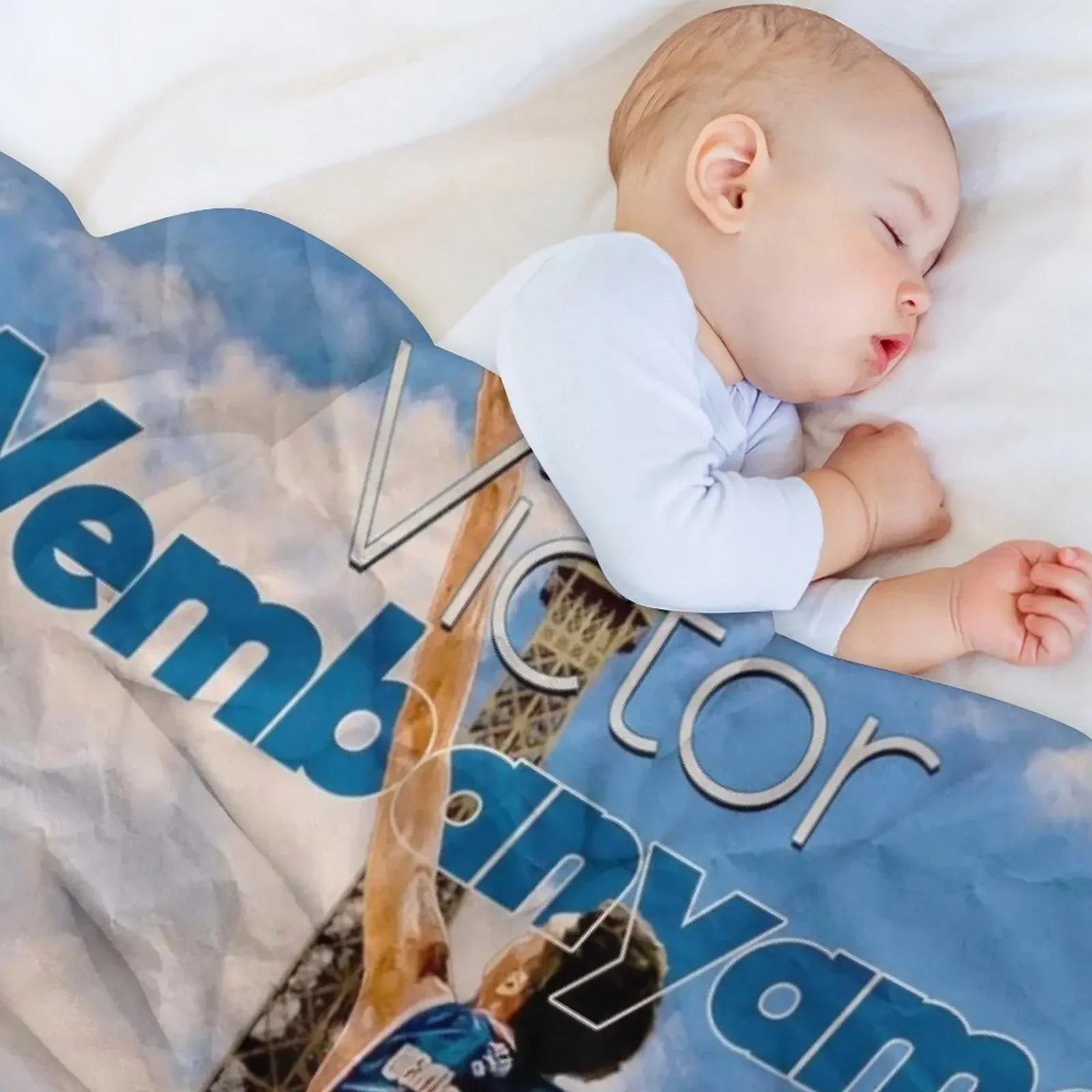 Плед Victor Wembanyama дорожные одеяла на заказ