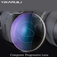 yimaruili 1 561 611 671 74 anti blu ray computer progressive multifocal lens hd aspherical thin anti reflection anti scratch