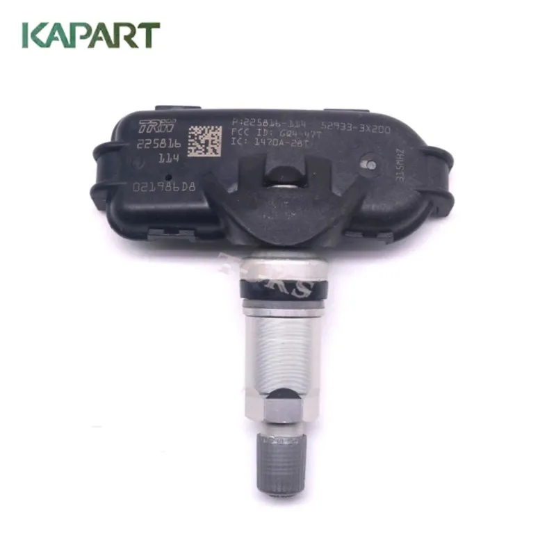 

1-4 шт. TPMS HYUNDAI для 2010 2011 2012 2013 KIA ELANTRA датчик давления в шинах TPMS 315 МГц 52933-3X200 52933-2G20 0