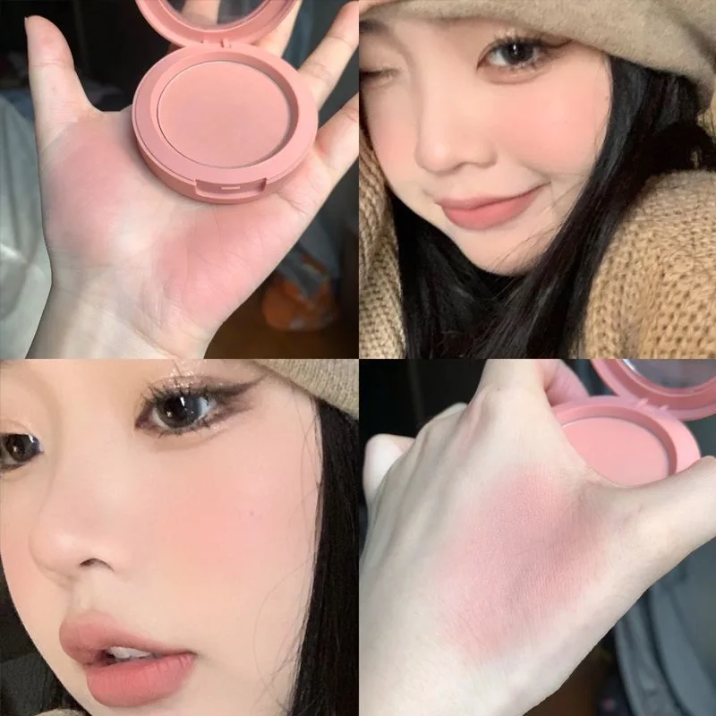 

New Girl Blush Peach Cream Makeup Blush Palette Cheek Contour Blush Cosmetics Blusher Cream Makeup Rouge Cheek Tint Blush
