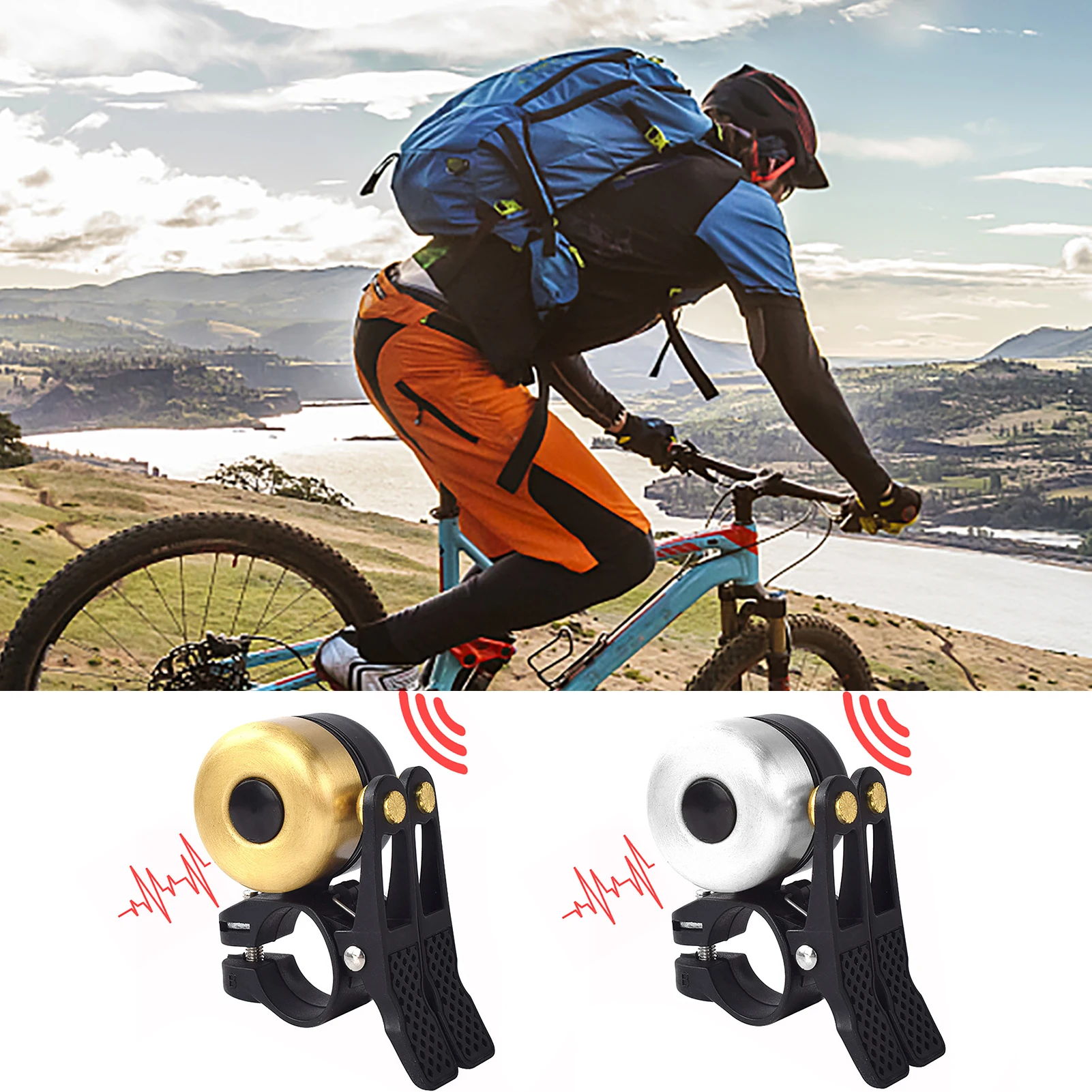 

Kids Bike Bell Bell For Handlebars Handlebar Beach Cruiser Bike Bell Loud Crisp Clear Sound For Road Bike Mountain Bike Sports