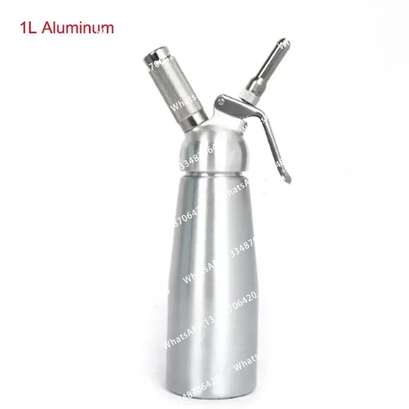 0.5L1L Профессиональный 304 # Пистолет для взбивания сливок из нержавеющей сталиалюминия, дозатор для масла, инструмент для приготовления кофе, десертов, выпечки, DIY-проектов (art.: 3920dac60ff49) - 3920dac60ff49