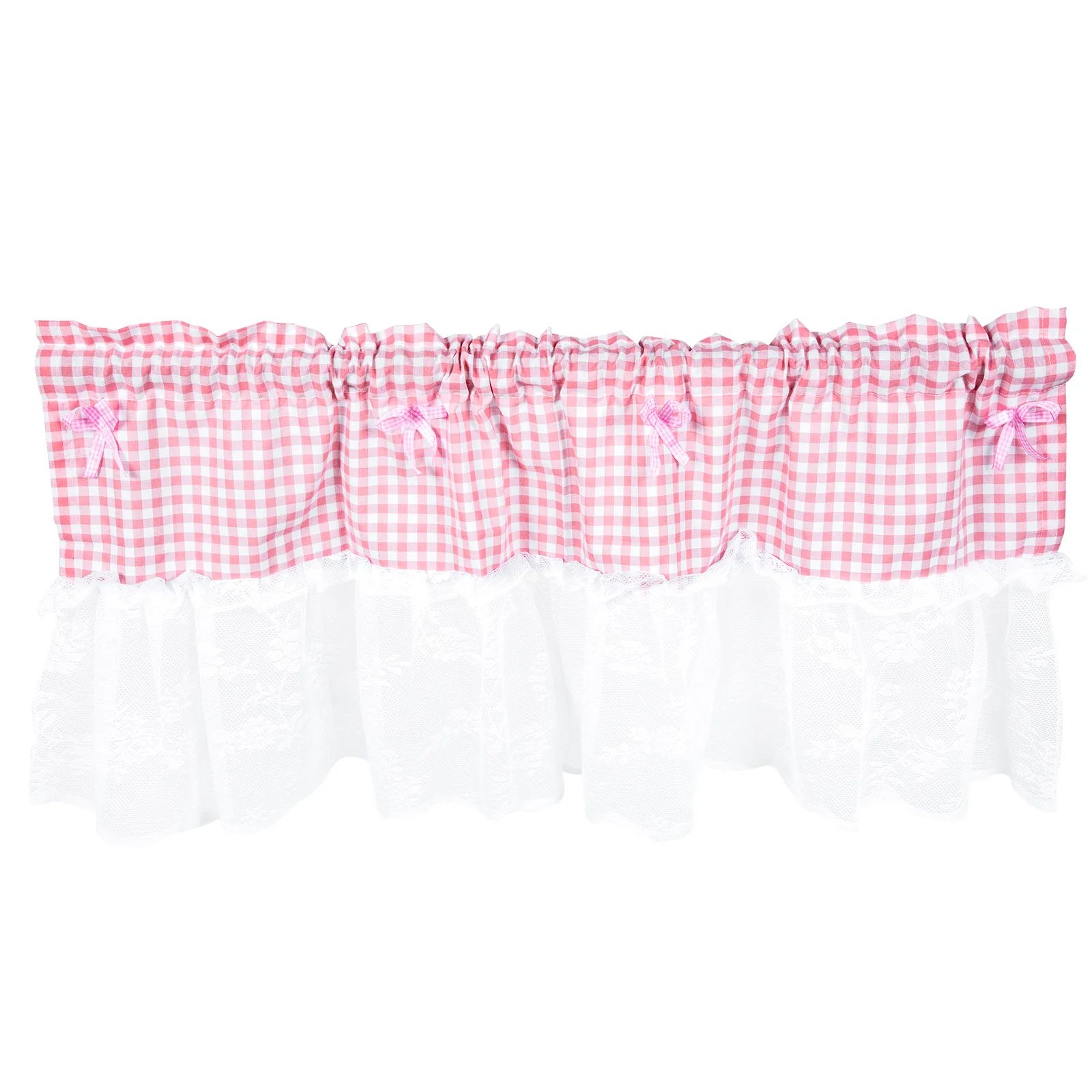 

Lace Short Curtain Home Polyester Short Curtain Window Accessory